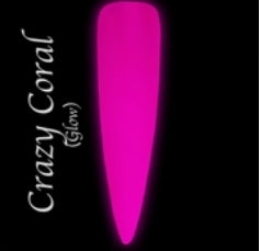 Crazy Coral • Glow • Gel Polish by Nailchemy