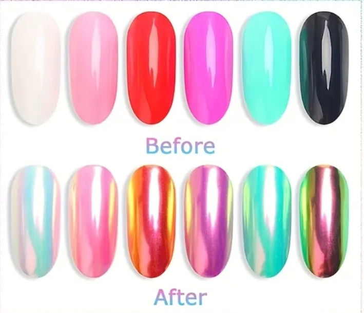 Mermaid Aurora Chrome Pigment