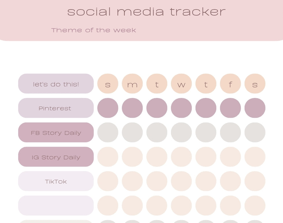 Growing Me • Printable Business Planner