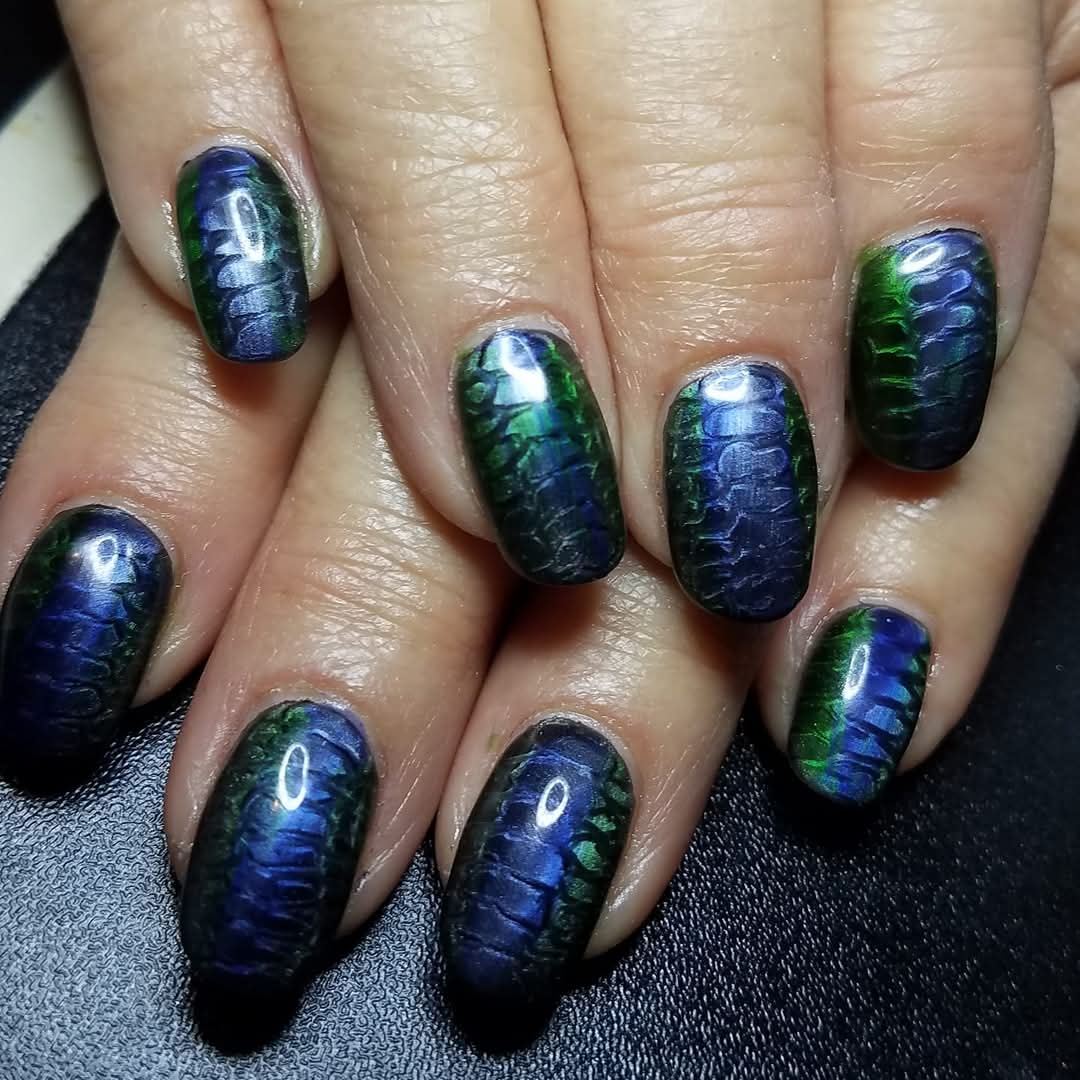 Snake Skin Nail Tutorial