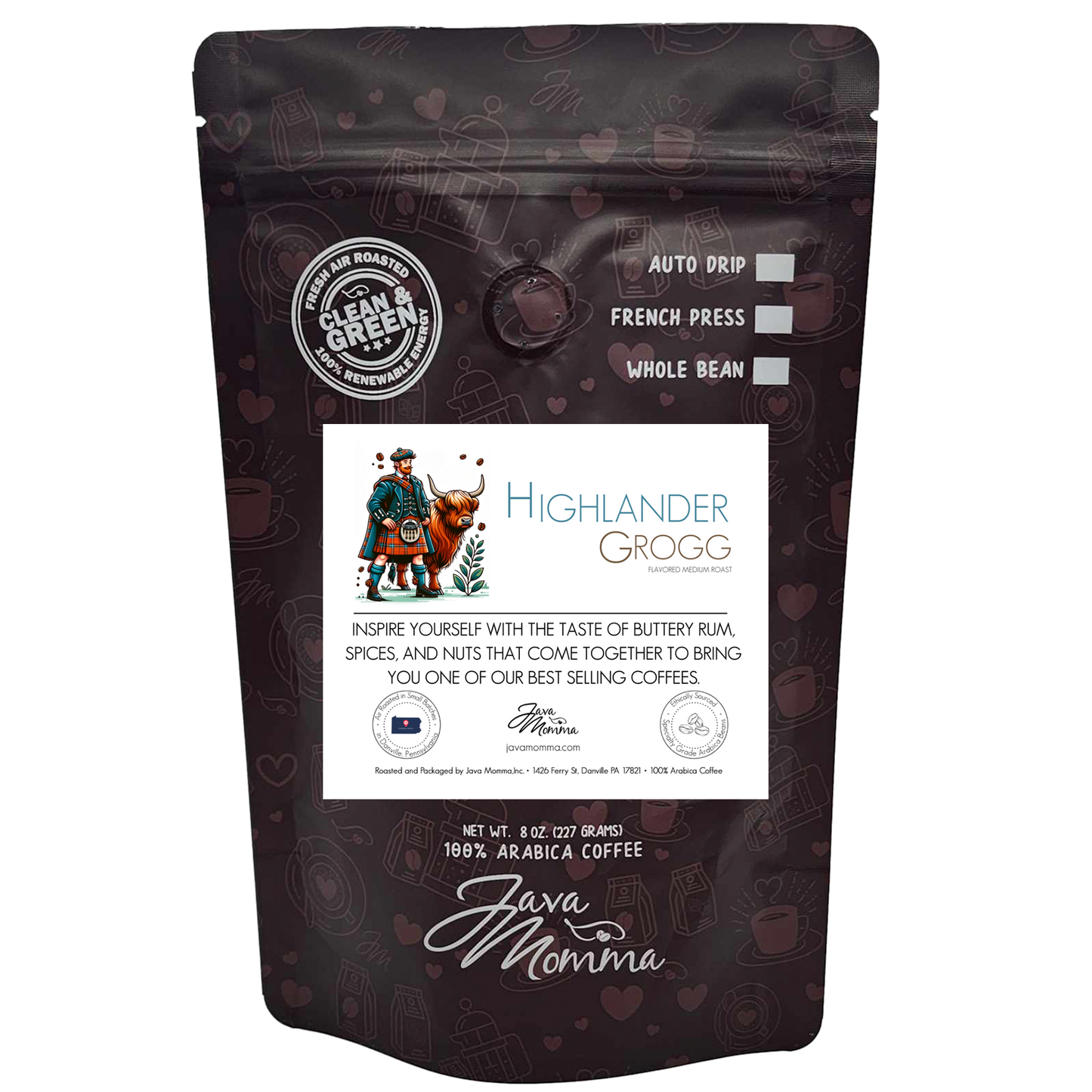 Highlander Grogg Coffee Decaffeinated