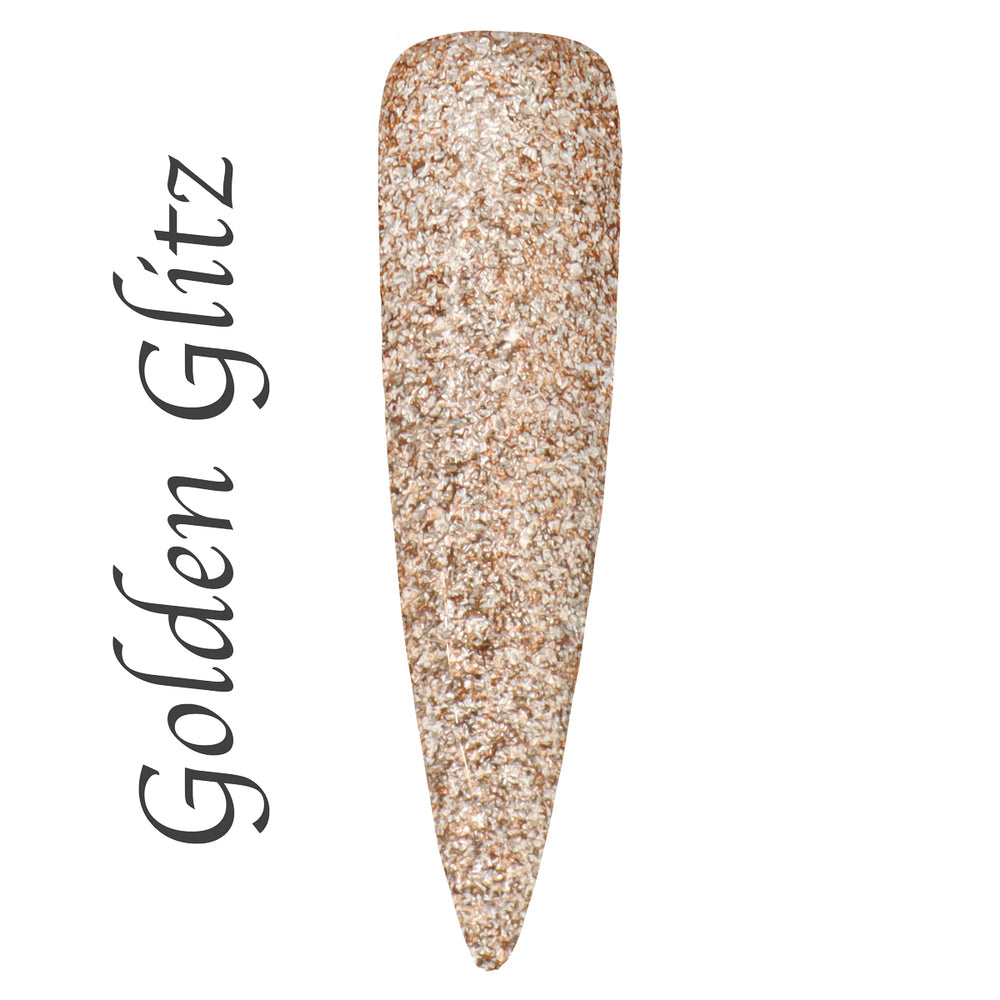 Golden Glitz • Hema-Free • Gel Polish by Nailchemy