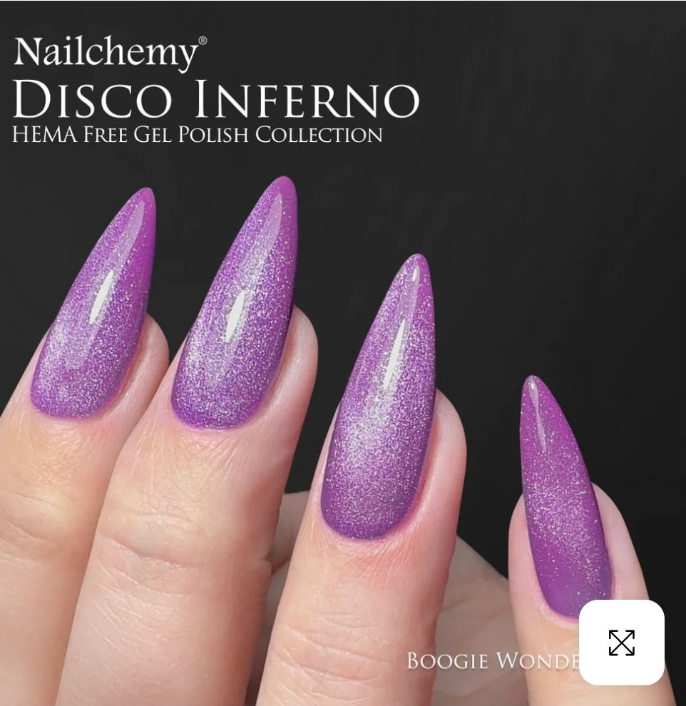 Boogie Wonderland • Glow• Hema-Free • Gel Polish by Nailchemy