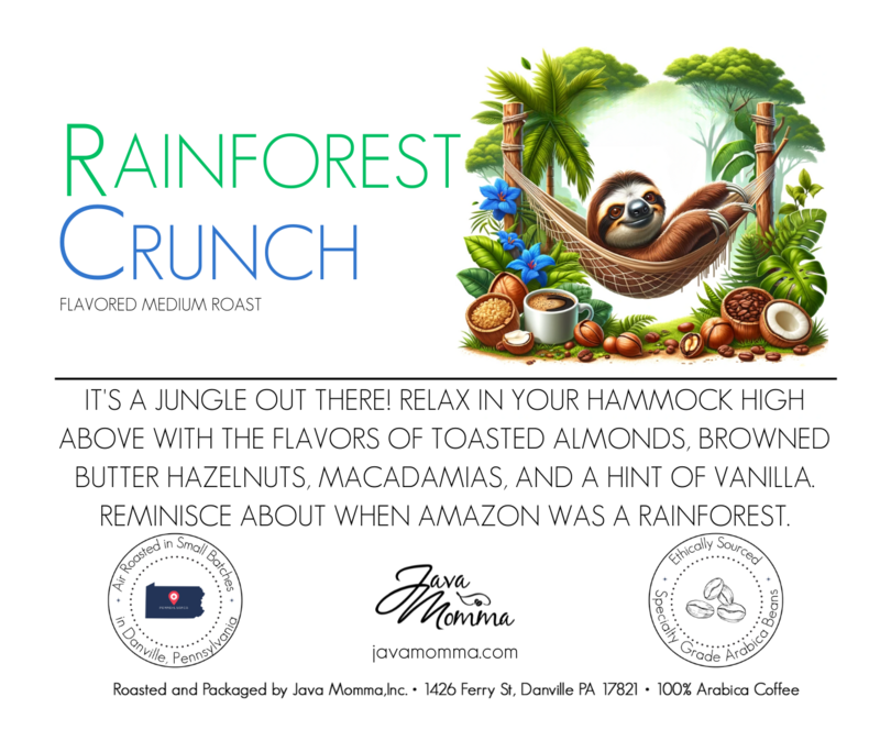 Rainforest Crunch Flavored Coffee: Auto Drip / 1/2 pound
