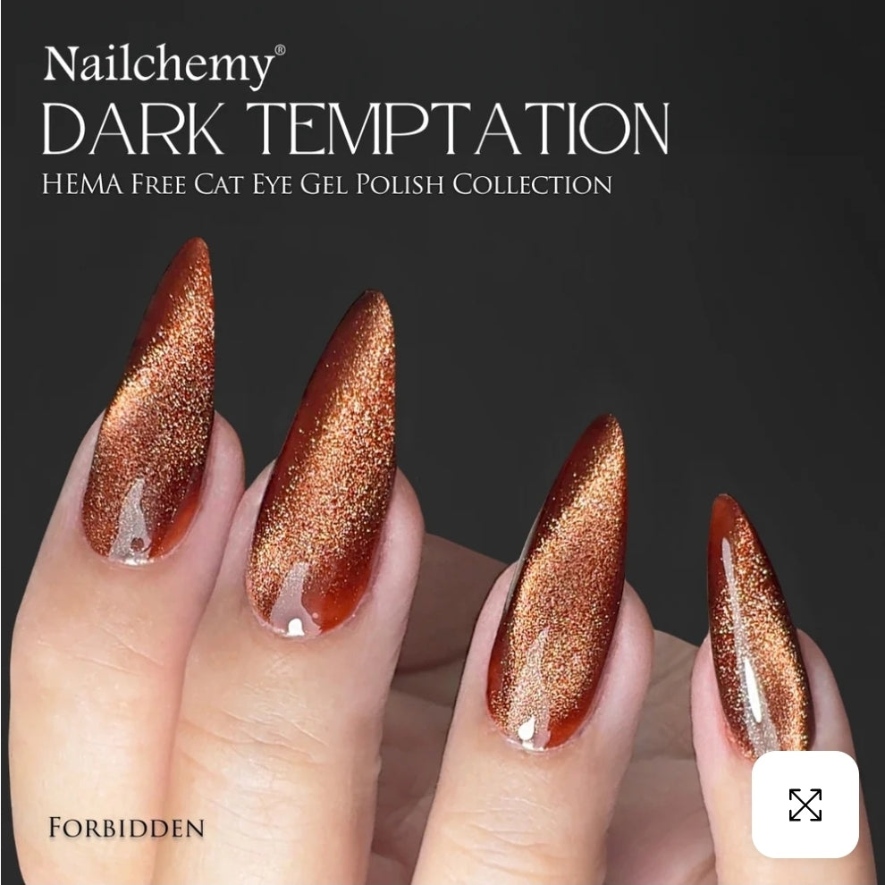 Forbidden • Magnetic Cat Eye • Hema-Free • Gel Polish by Nailchemy