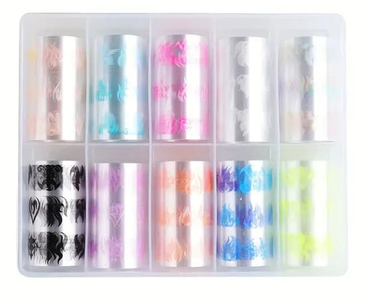 Foil Flames • Glow in the Dark