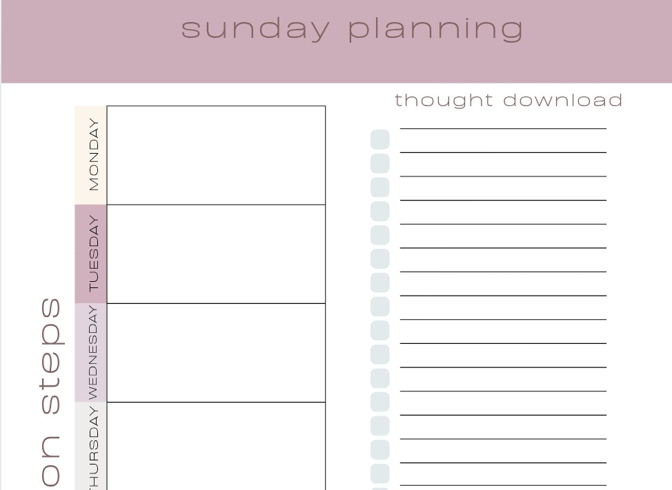 Growing Me • Printable Business Planner