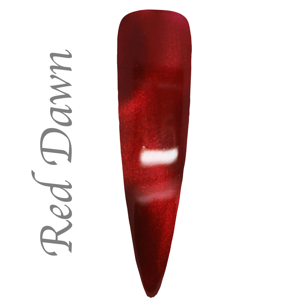 Red Dawn • Magnetic • Gel Polish by Nailchemy