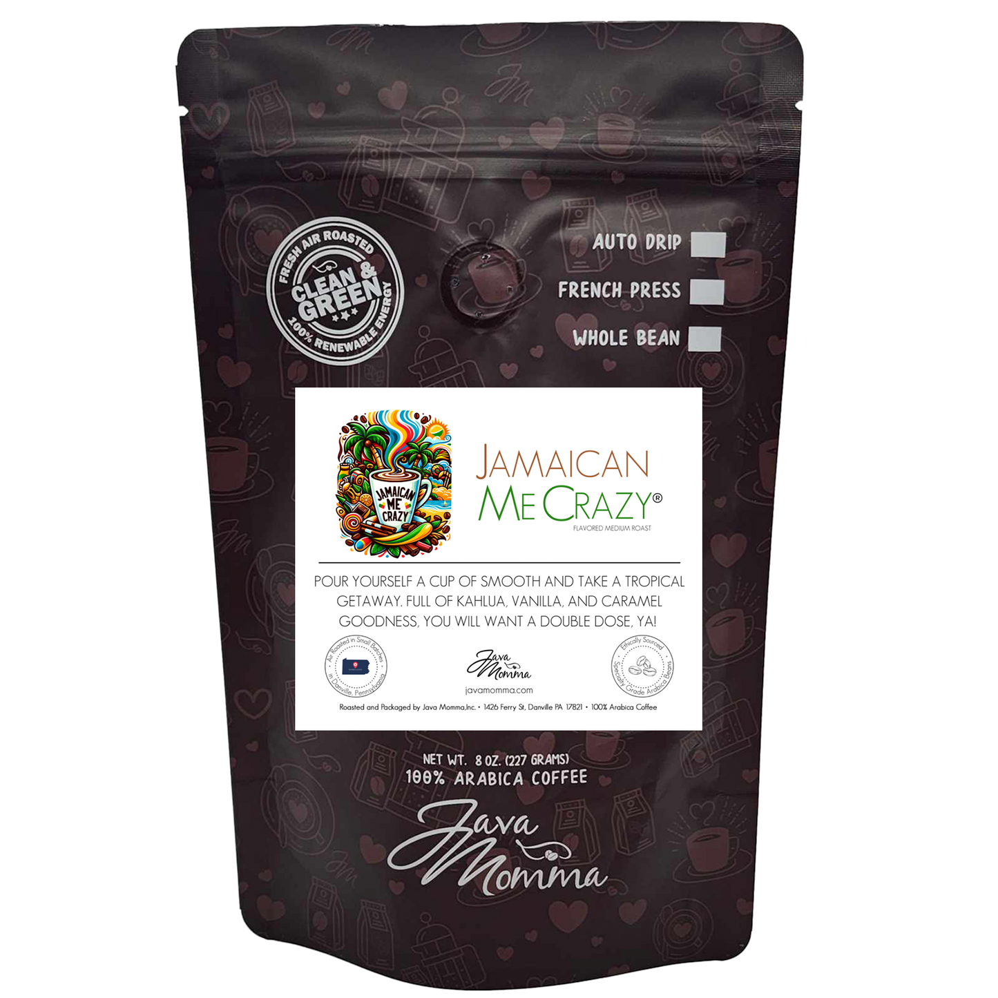 Jamaican Me Crazy® Flavored Coffee: Decaffeinated
