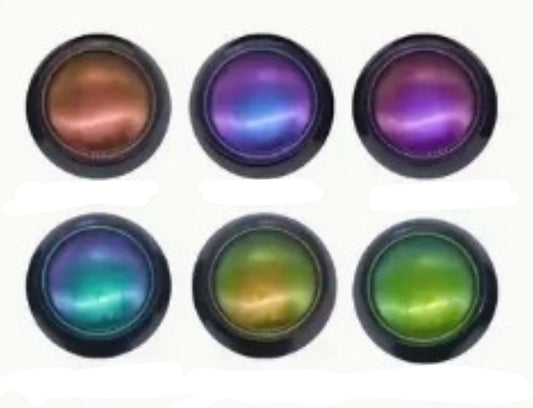 Chameleon Chrome Pigment 6 PC Set