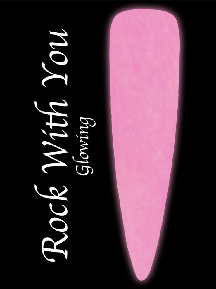 Rock With You • Hema-Free • Glow in the dark • Magnetic • Gel Polish by Nailchemy