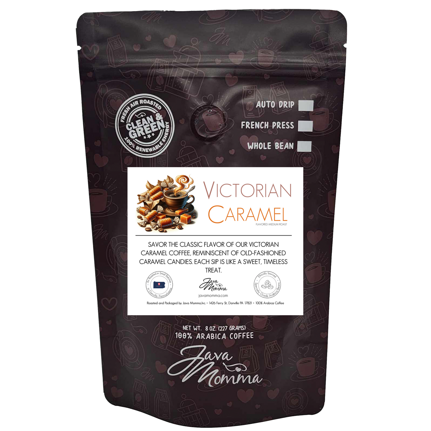 Victorian Caramel Coffee Decaffeinated