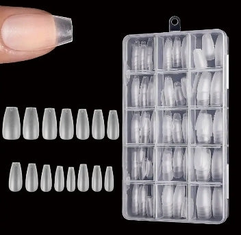 Coffin Pre-Etch Nail Tips
