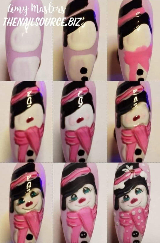 Free • Sweet Pea Snowman • Online Workshop