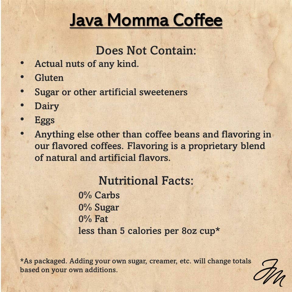 Victorian Caramel Coffee Decaffeinated