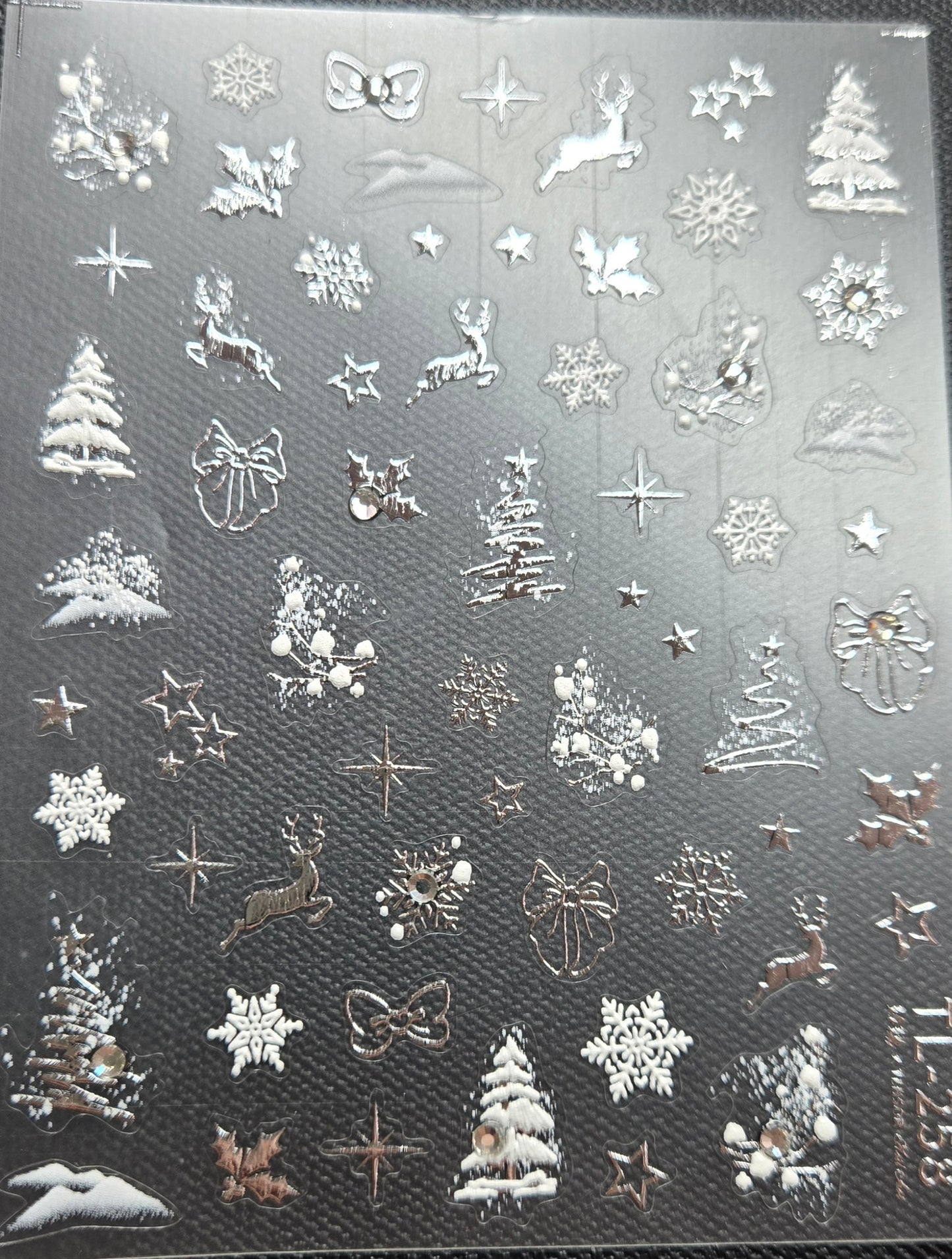 Laser Holo Winter• Stickers