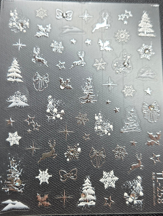 Laser Holo Winter• Stickers