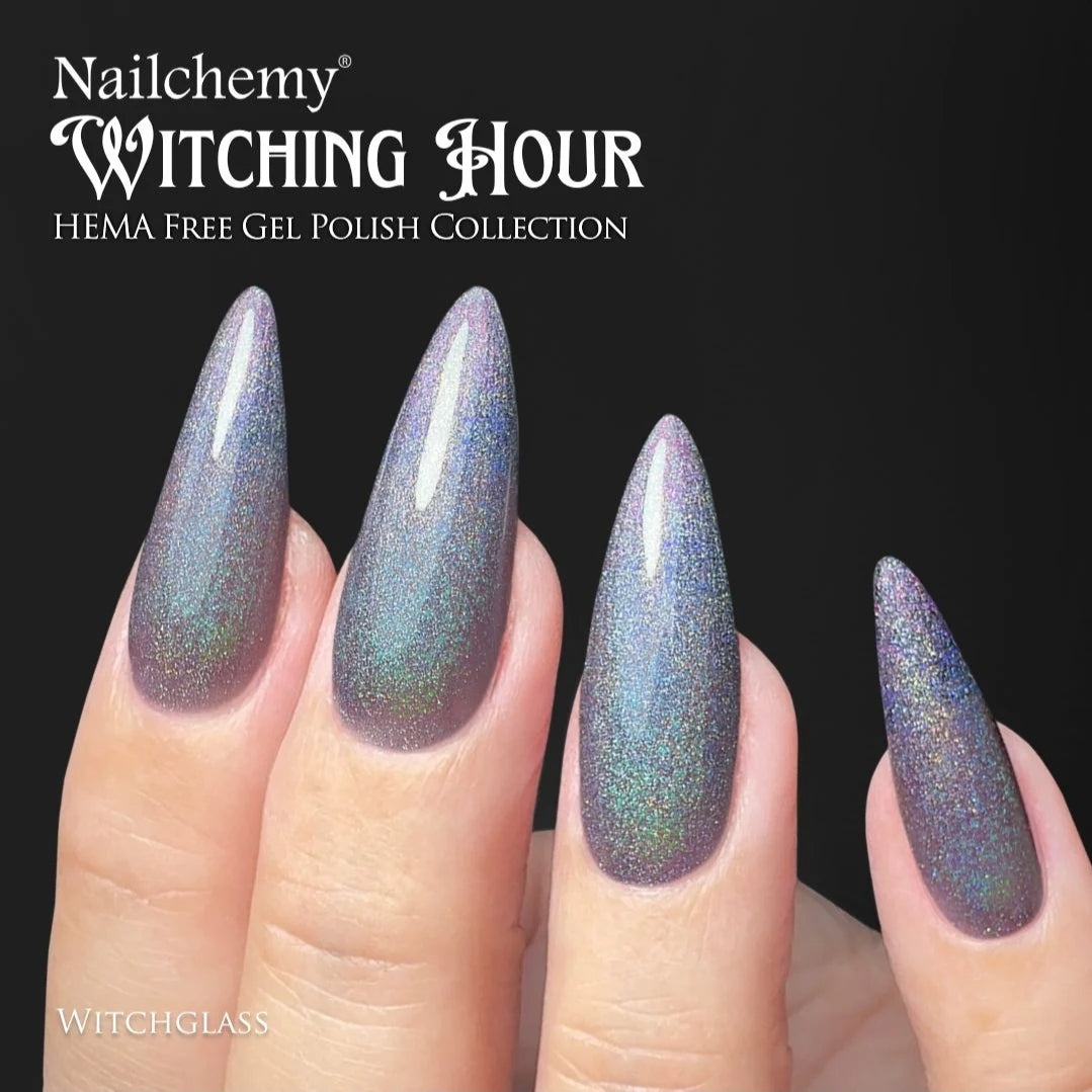 Witchglass • Holographic • Hema-Free • Gel Polish by Nailchemy
