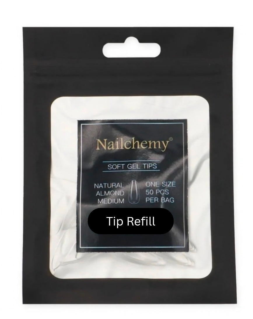 Pixi Full Cover Tip Refill Bags – Almond Medium