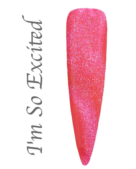 I'm So Excited • Hema-Free • Glow in the dark • Magnetic • Gel Polish by Nailchemy