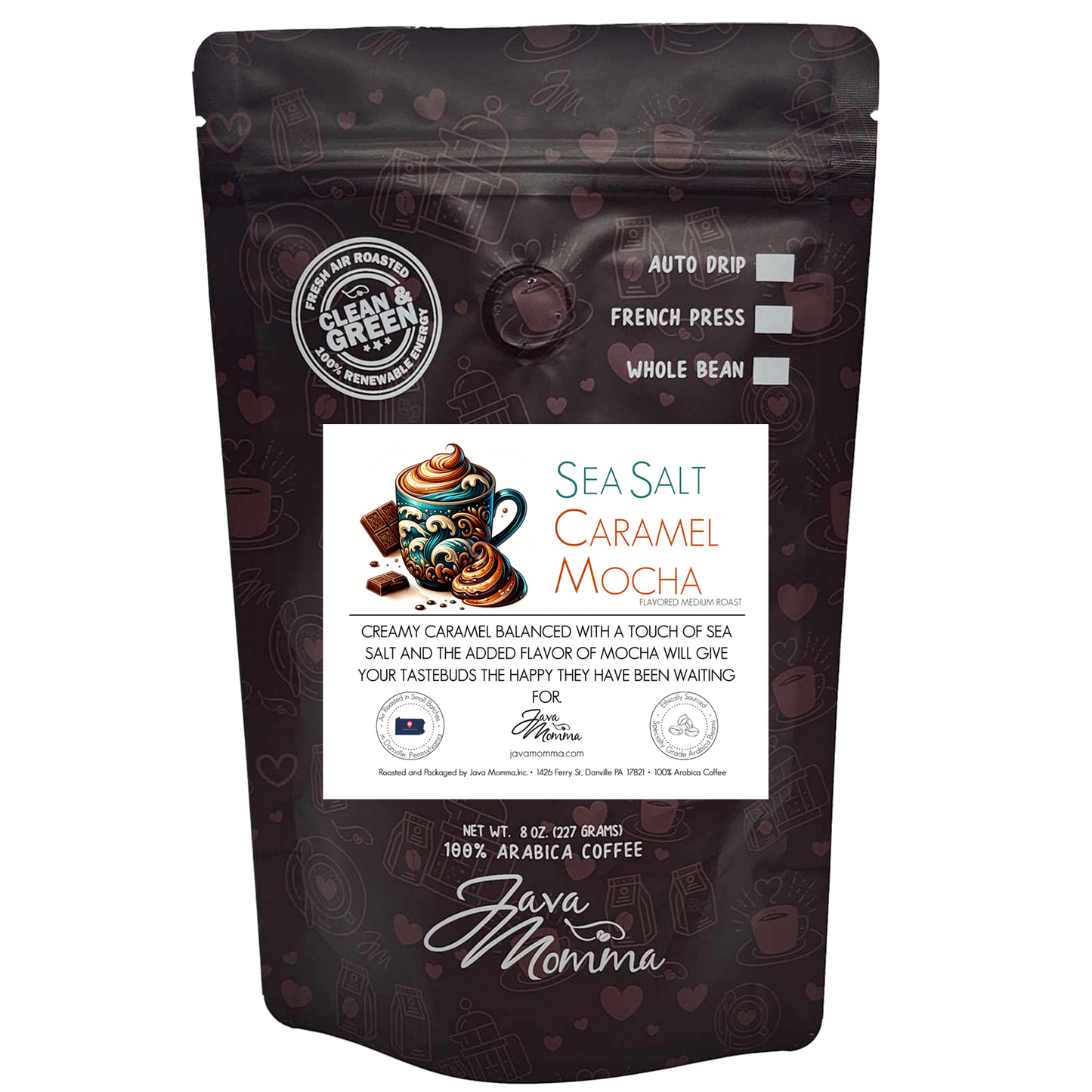 Sea Salt Caramel Mocha Decaffeinated