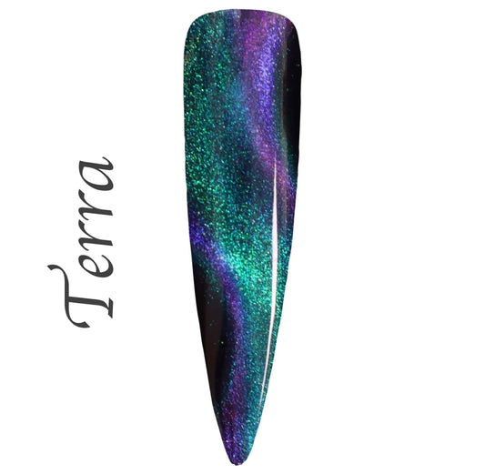NEW Terra • Magnetic Cat Eye • Hema-Free • Gel Polish by Nailchemy
