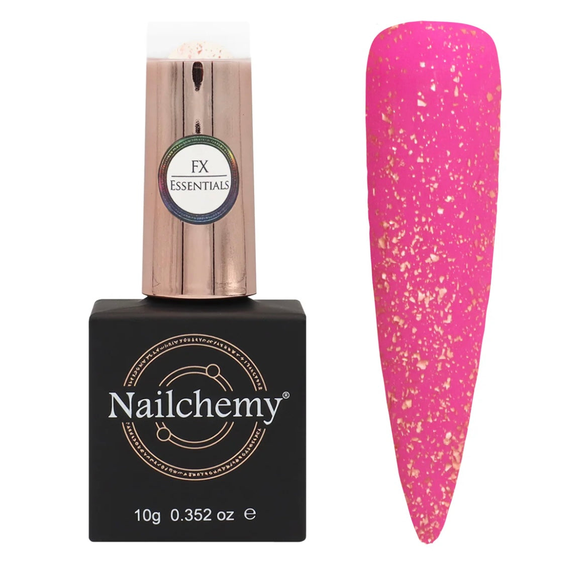 Velvet Rose - FX Essentials Matte Top Coat 10g by Nailchemy