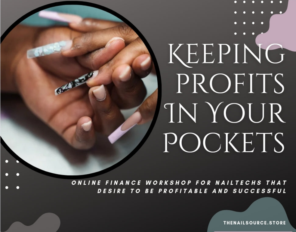 Next Class November 6 KEEPING PROFITS IN YOUR POCKETS