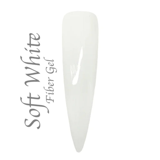 Soft White Soak-Off Fiber Gel by Nailchemy 15ml