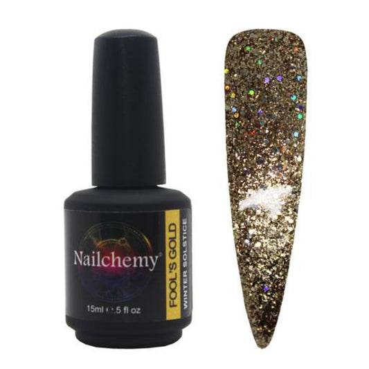 Fool's Gold Gel Polish by Nailchemy 15ml