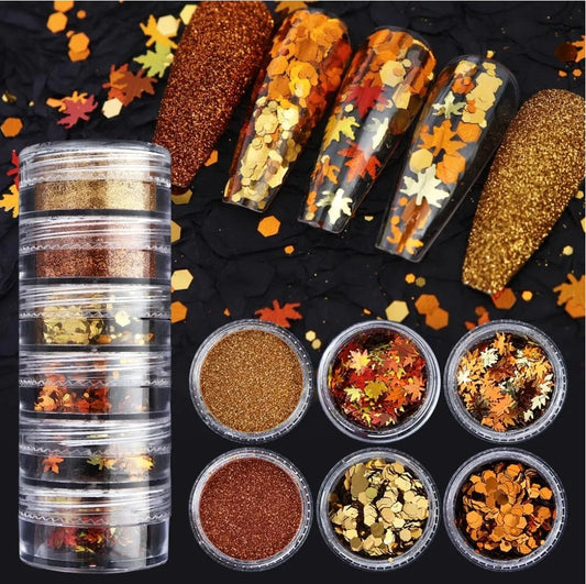 Fall Nail Art Stacker