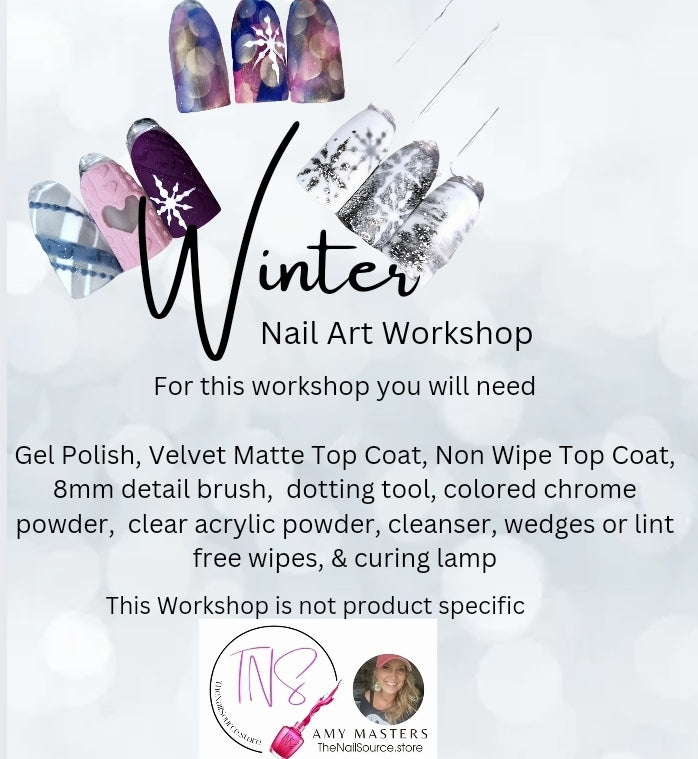 Winter Nail Art Online Workshop