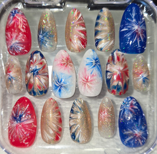 Patriotic | Press-On Nails