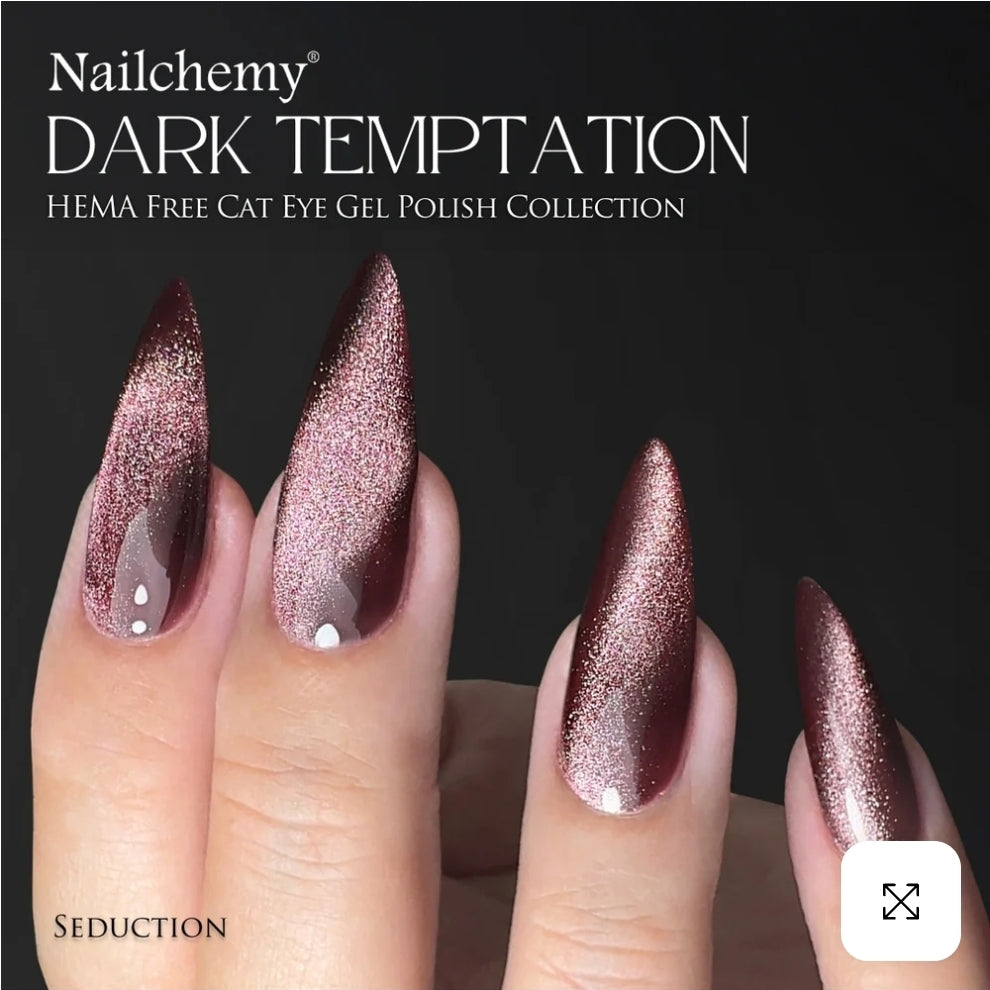 Seduction • Magnetic Cat Eye • Hema-Free • Gel Polish by Nailchemy