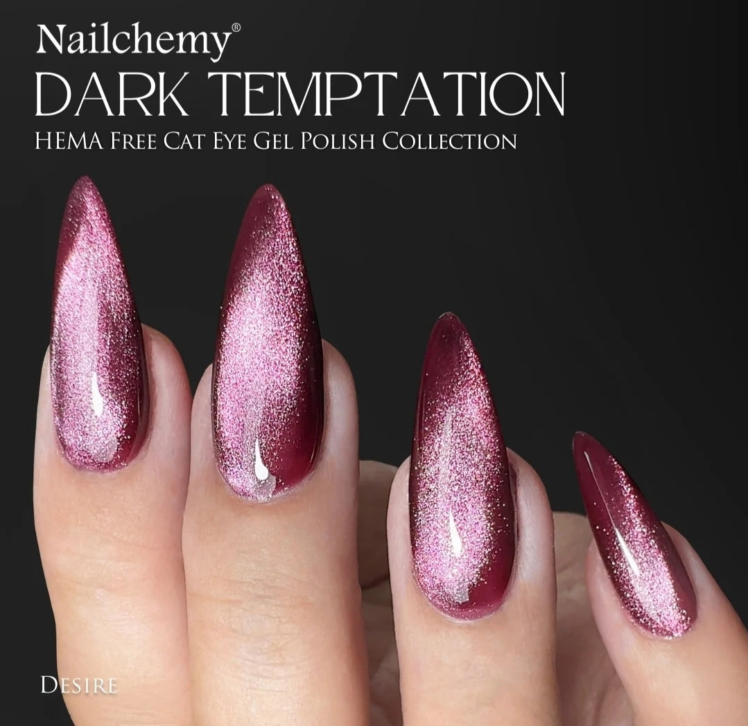 Desire • Magnetic Cat Eye • Hema-Free • Gel Polish by Nailchemy