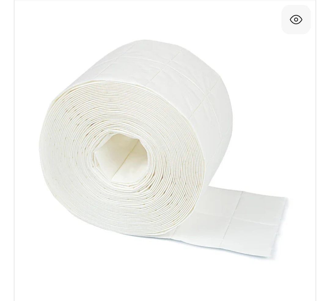 Lint Free Wipes Roll X 500