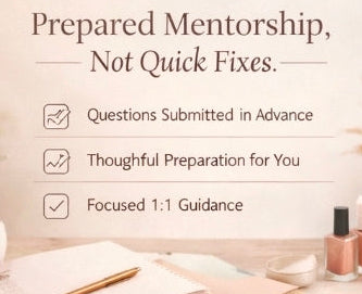 Mentor Minute | 1:1 Nail Tech Business Support Session