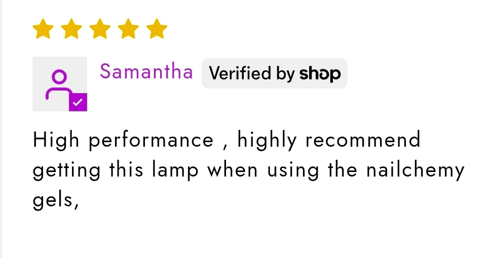 Nailchemy High-Performance • 36W LED Nail Lamp