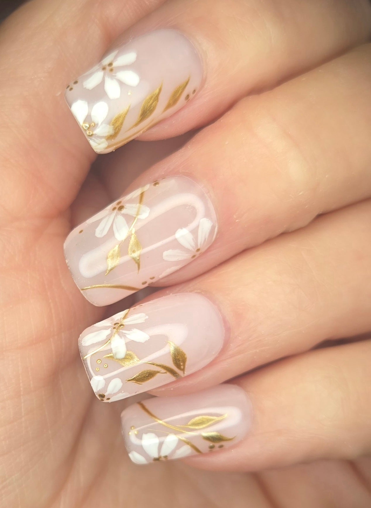 Elegant Floral | Press-On Nails