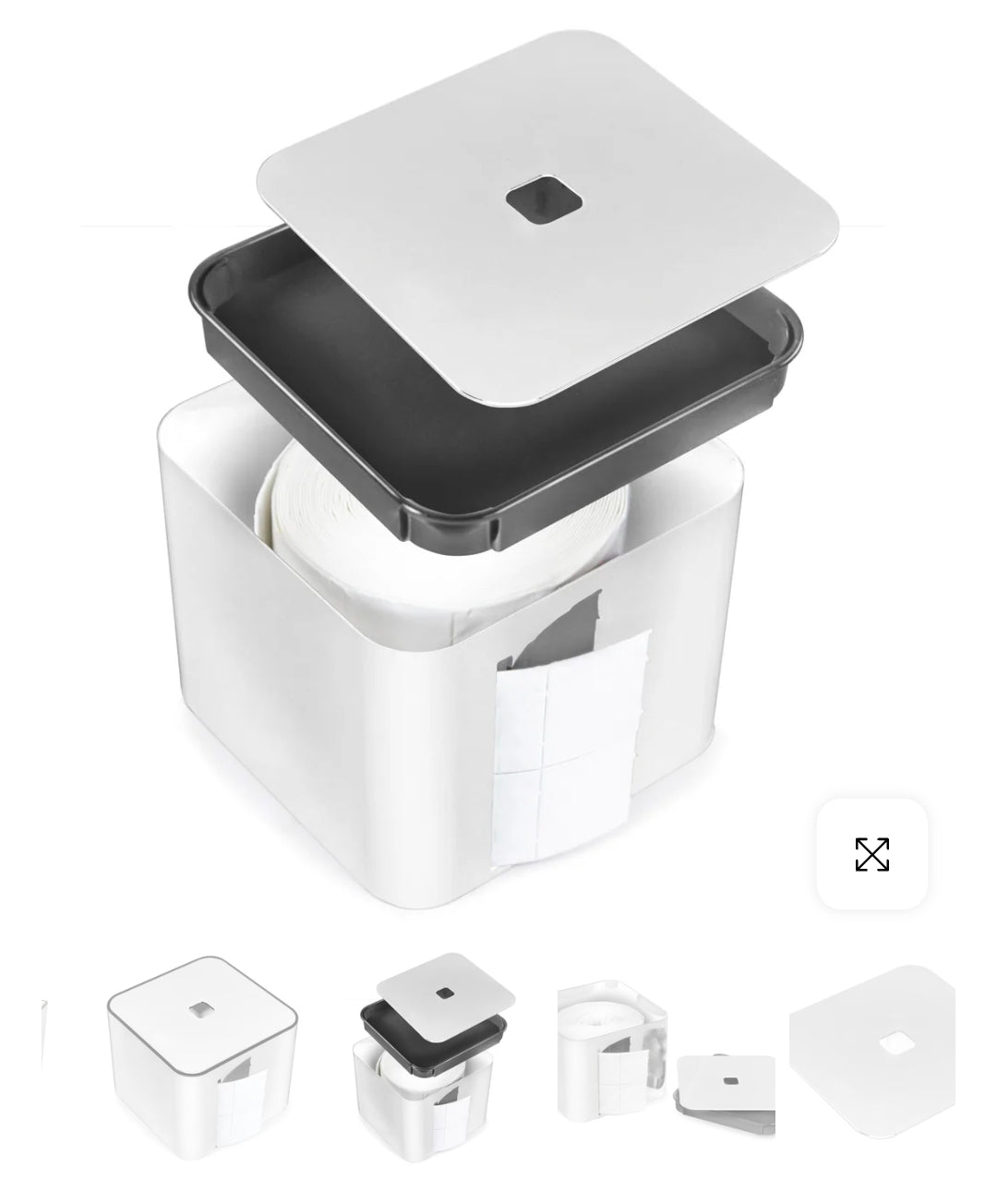 Cube Nail Wipes Dispenser by Nailchemy