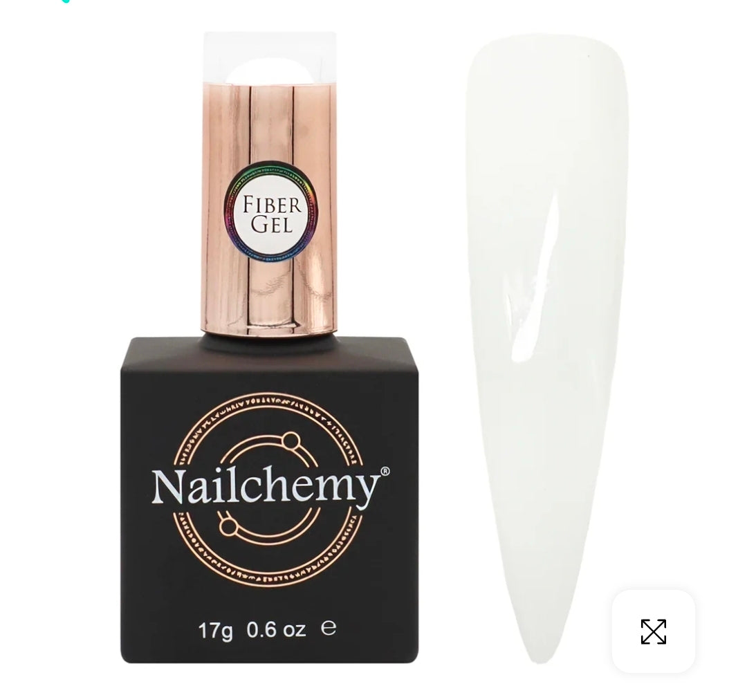 Soft White • Soak Off Fiber Gel - 17g