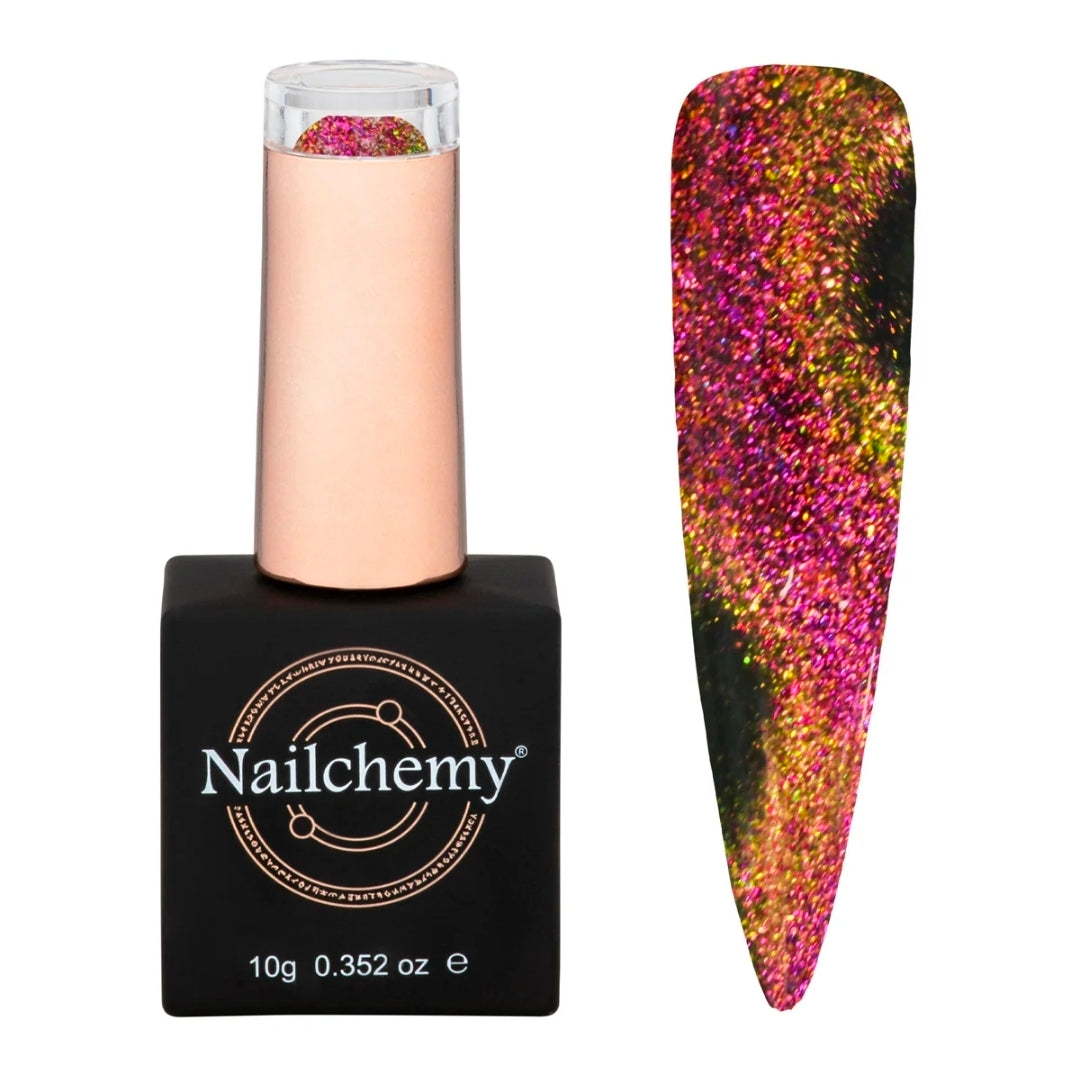 Last Dance • Chameleon Flake • Cat Eye • Hema-Free • Gel Polish by Nailchemy