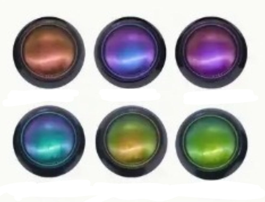 Chameleon Chrome Pigment 6 PC Set