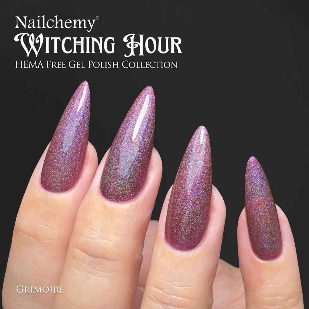 Grimoire • Holographic • Hema-Free • Gel Polish by Nailchemy