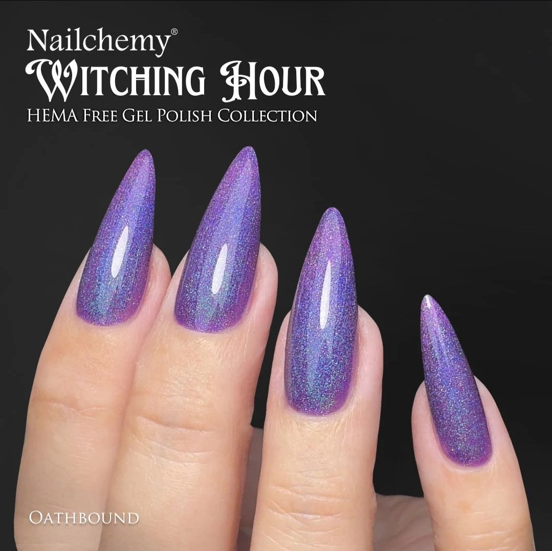 Oathbound • Holographic • Hema-Free • Gel Polish by Nailchemy