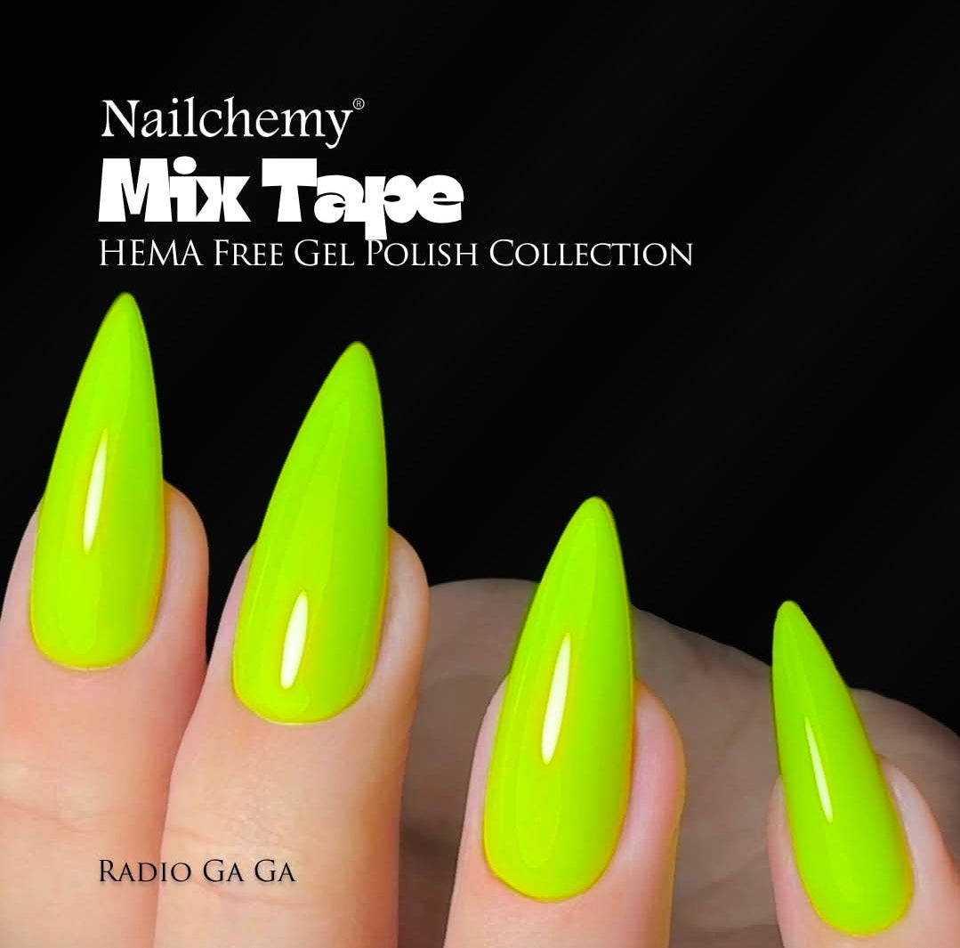 Radio Ga Ga • Neon • Hema & TPO free • Gel Polish by Nailchemy