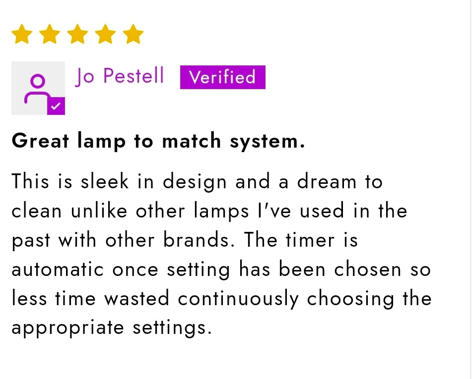 Nailchemy High-Performance • 36W LED Nail Lamp