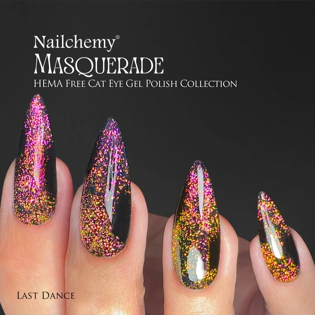 Last Dance • Chameleon Flake • Cat Eye • Hema-Free • Gel Polish by Nailchemy