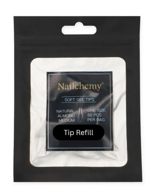 Pixi Full Cover Tip Refill Bags – Almond Medium