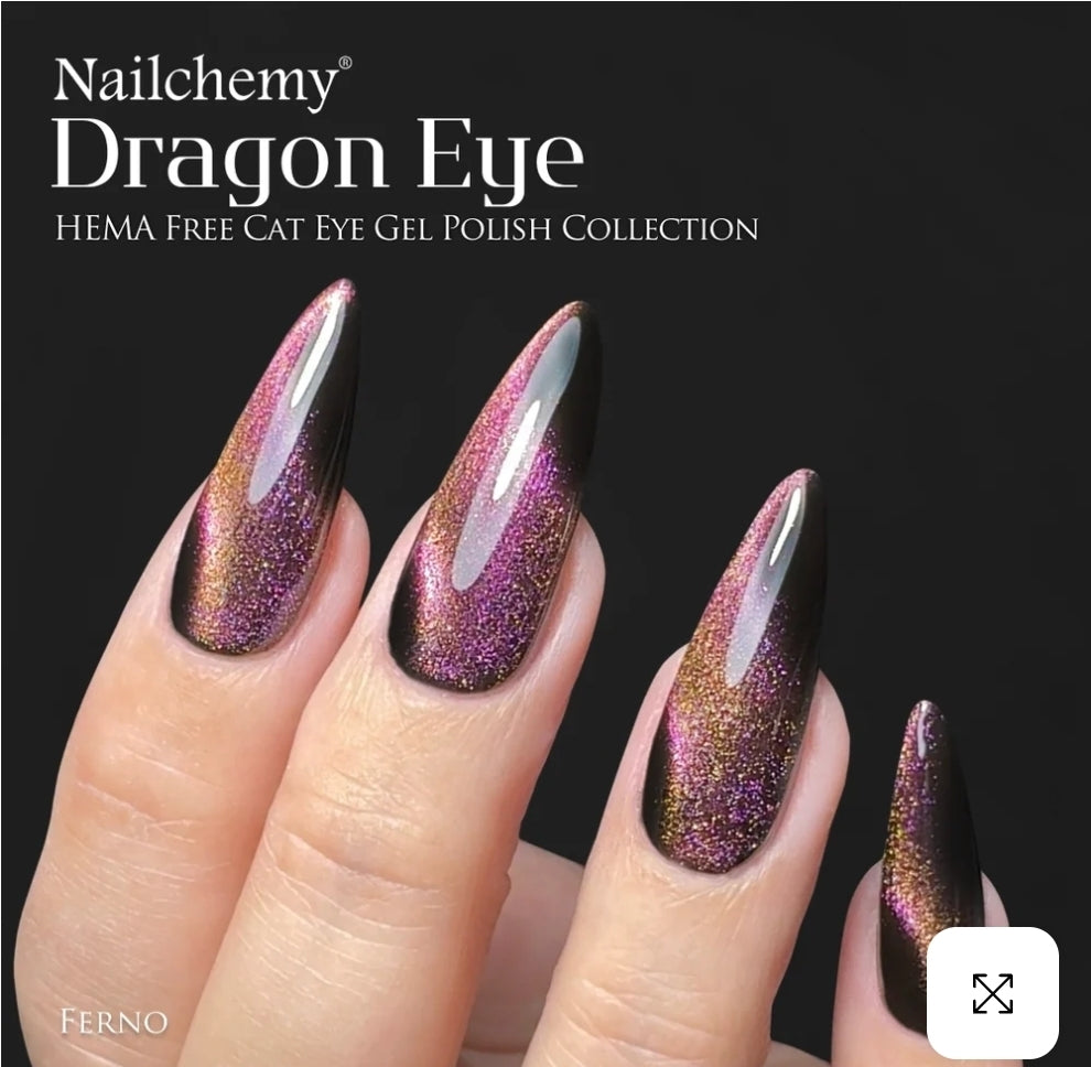 NEW Ferno • Magnetic Cat Eye • Hema-Free • Gel Polish by Nailchemy